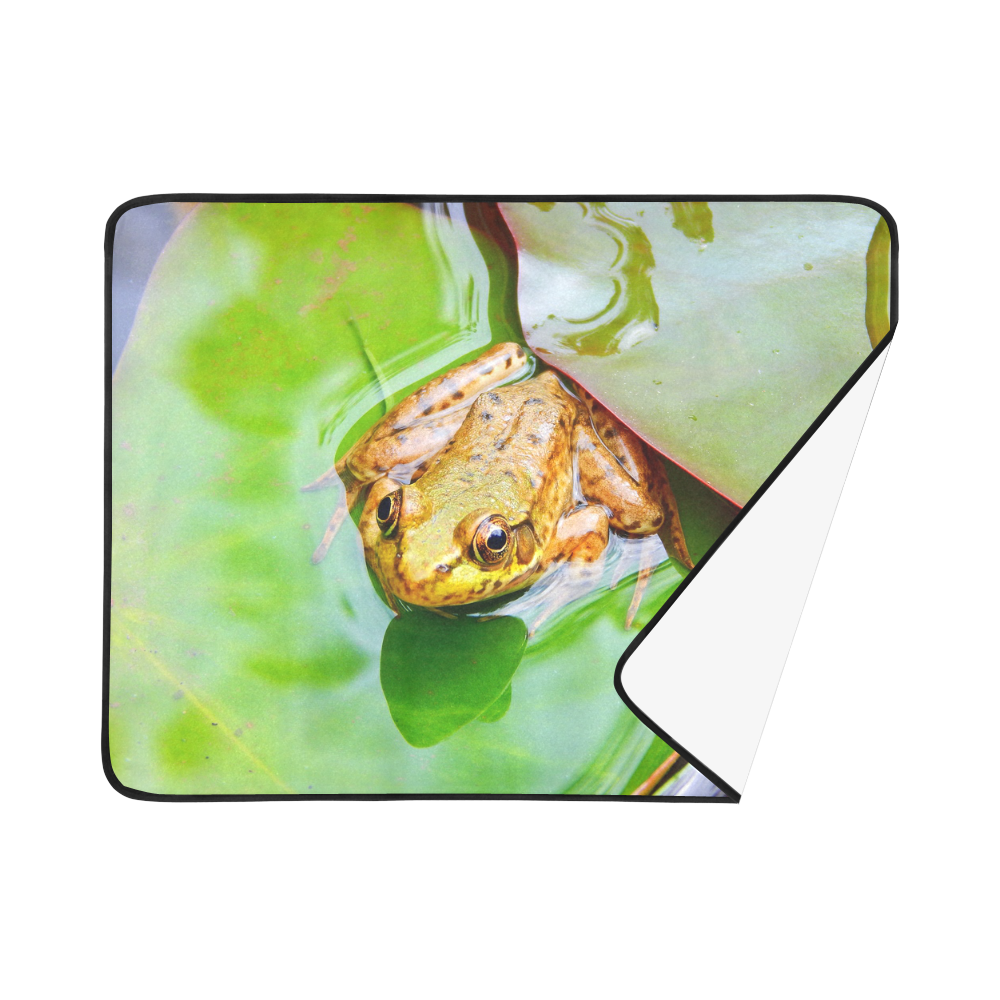 Frog on a Lily-pad Beach Mat 78"x 60"