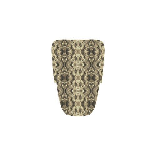 Gold Fabric Pattern Design Women’s Running Shoes (Model 020)