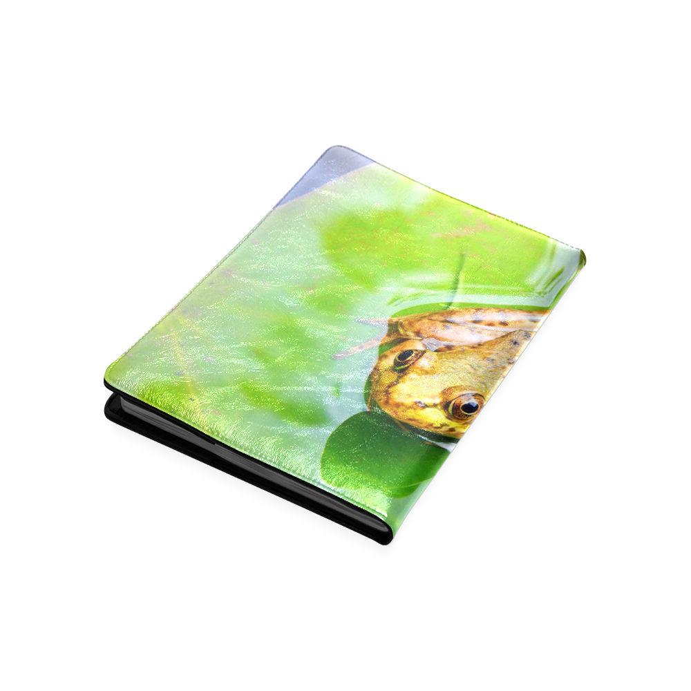 Frog on a Lily-pad Custom NoteBook B5