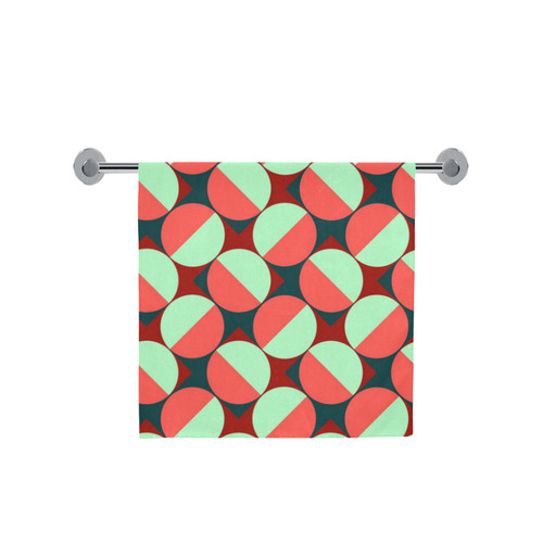 Modernist Geometric Tiles Bath Towel 30"x56"