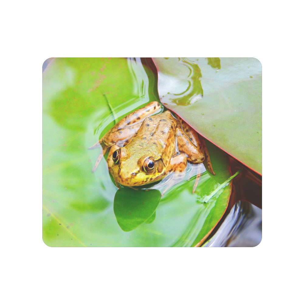 Frog on a Lily-pad Men's Clutch Purse （Model 1638）