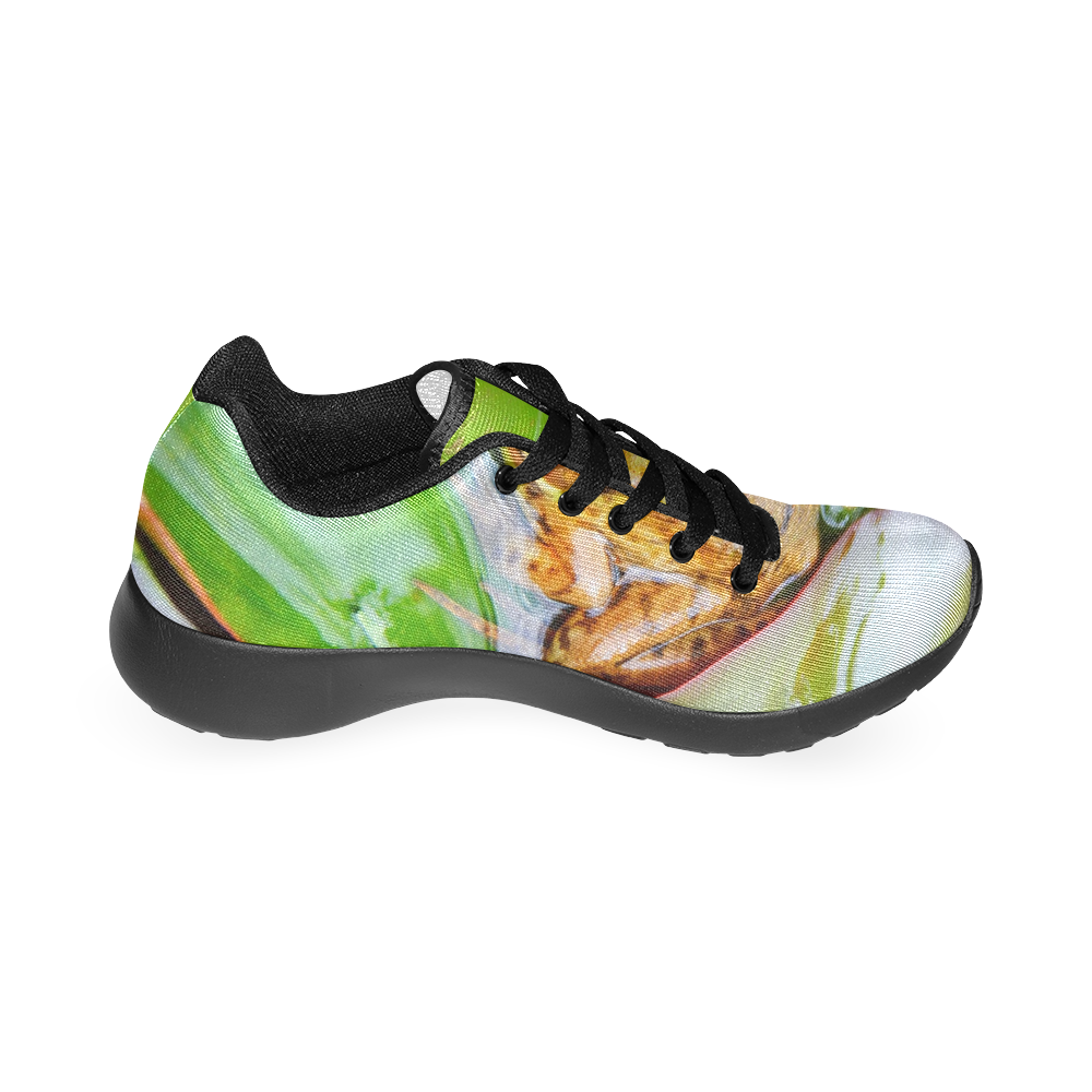 Frog on a Lily-pad Men’s Running Shoes (Model 020)