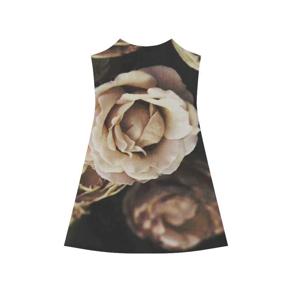 Roses in autumn Alcestis Slip Dress (Model D05)