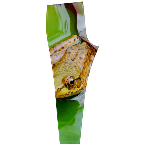Frog on a Lily-pad Cassandra Women's Leggings (Model L01)