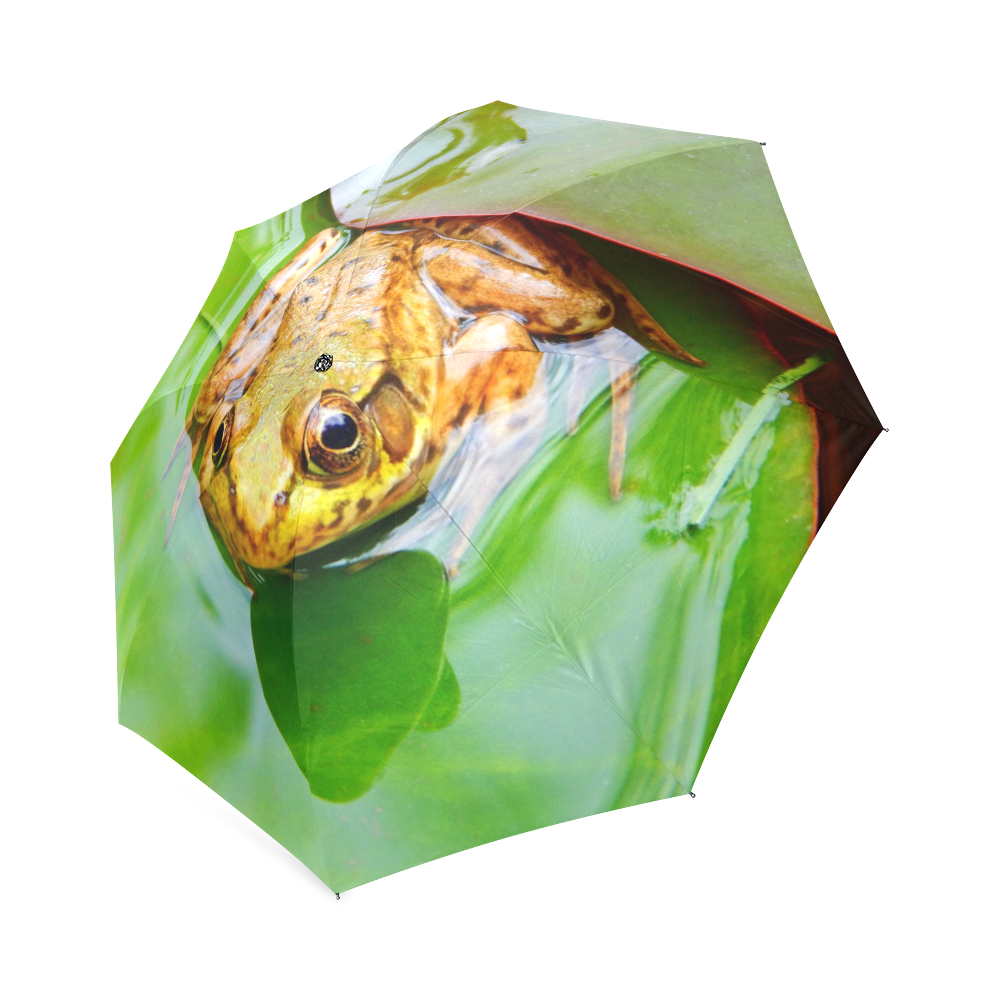 Frog on a Lily-pad Foldable Umbrella (Model U01)