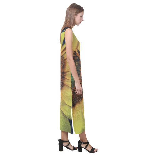 Sunflower Phaedra Sleeveless Open Fork Long Dress (Model D08)