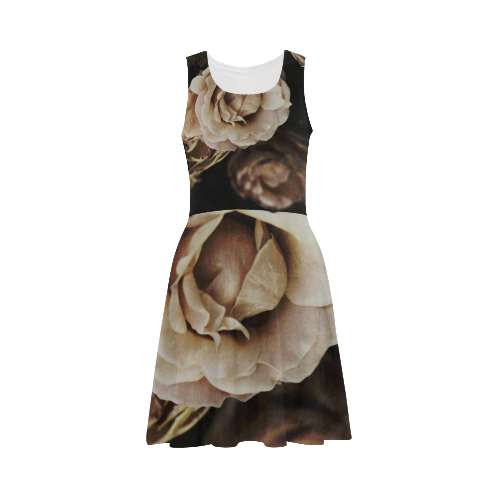 Roses in autumn Atalanta Sundress (Model D04)