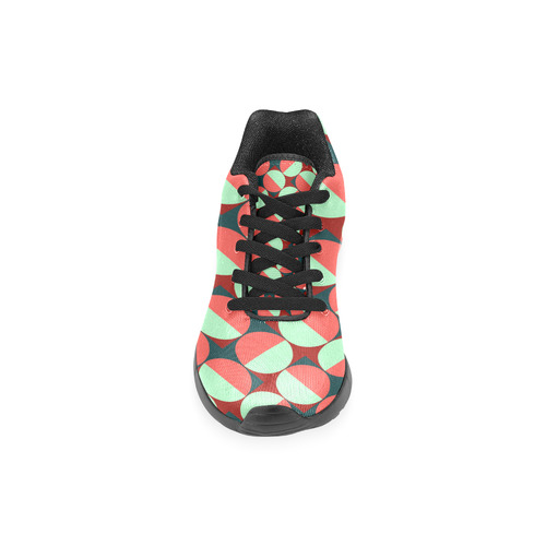 Modernist Geometric Tiles Women’s Running Shoes (Model 020)