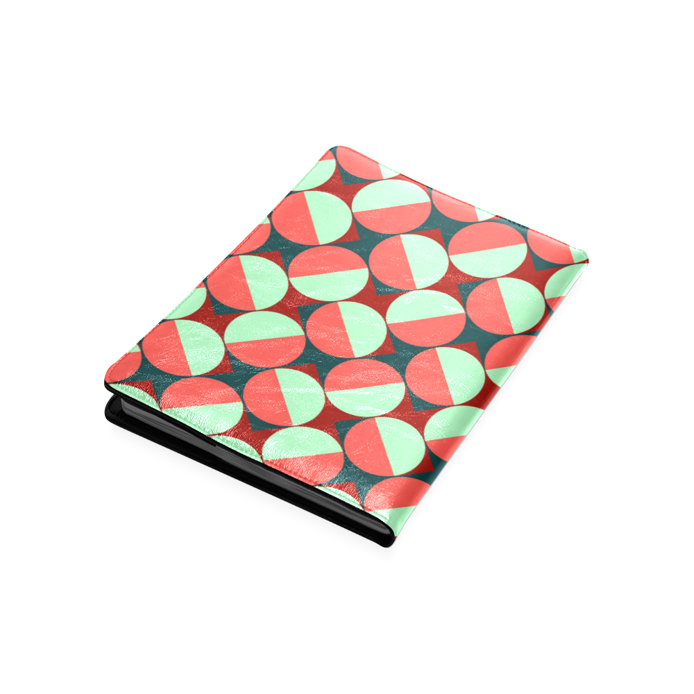 Modernist Geometric Tiles Custom NoteBook B5