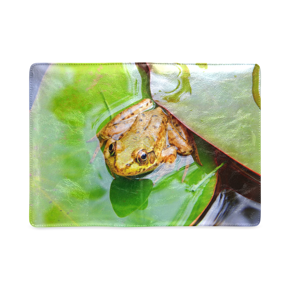 Frog on a Lily-pad Custom NoteBook A5