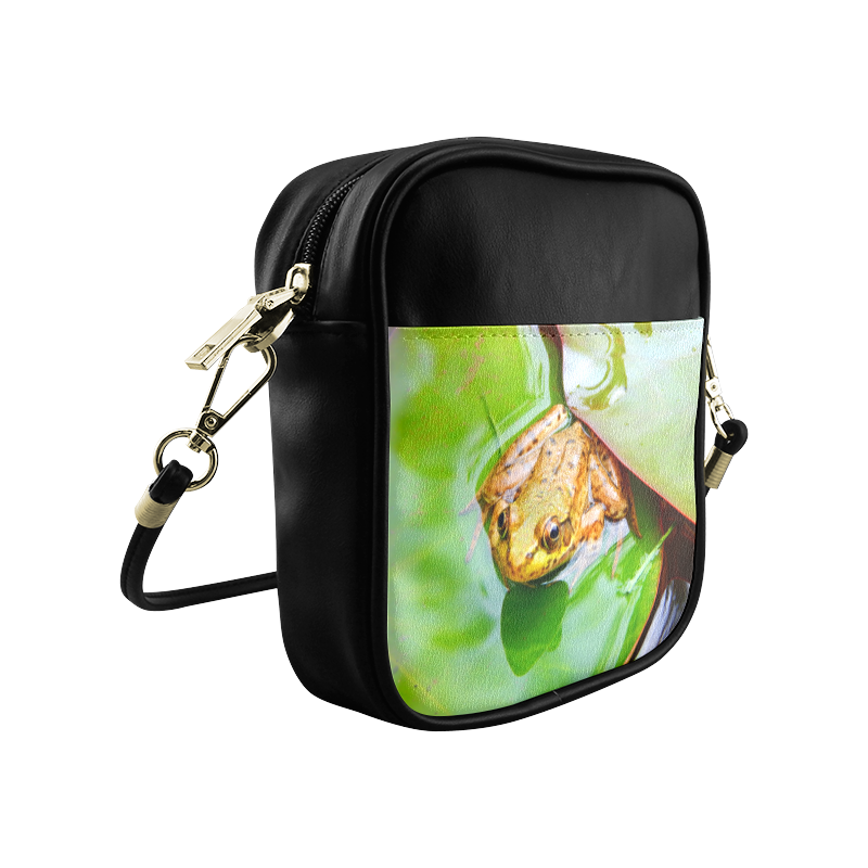 Frog on a Lily-pad Sling Bag (Model 1627)