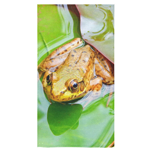 Frog on a Lily-pad Bath Towel 30"x56"