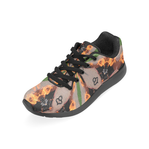 Wheels of Fire (black) Men’s Running Shoes (Model 020)
