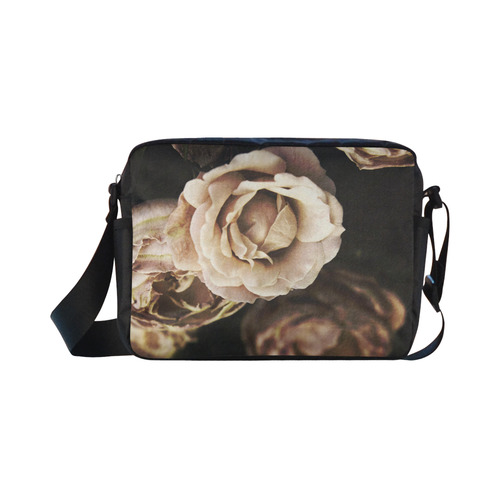 Roses in autumn Classic Cross-body Nylon Bags (Model 1632)