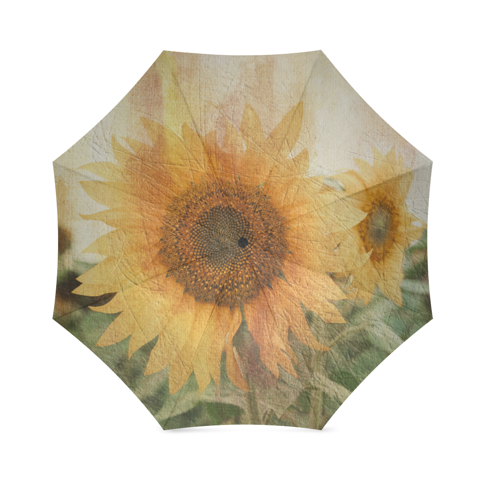 Sunflowers Foldable Umbrella (Model U01)