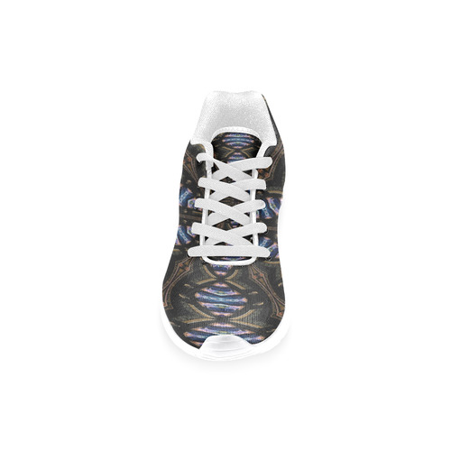 Industrial Grunge 5 (white) Men’s Running Shoes (Model 020)