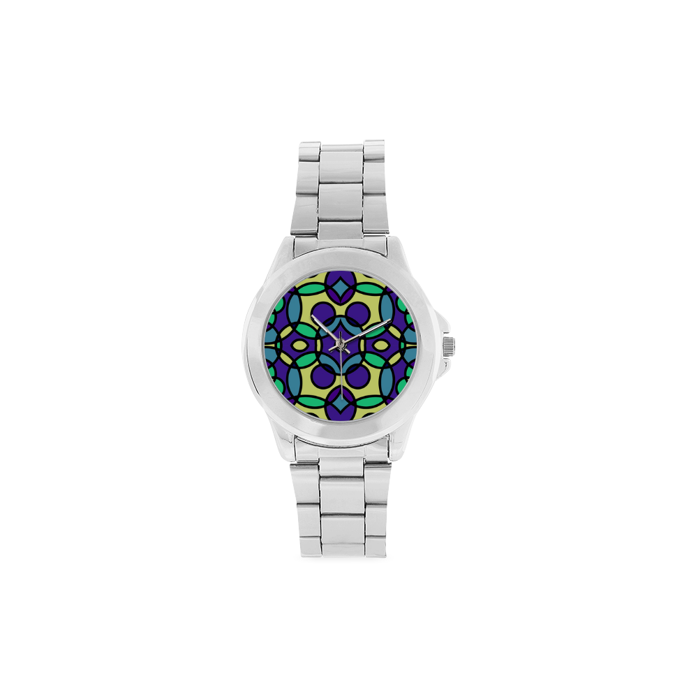 Circles 01 Unisex Stainless Steel Watch(Model 103)