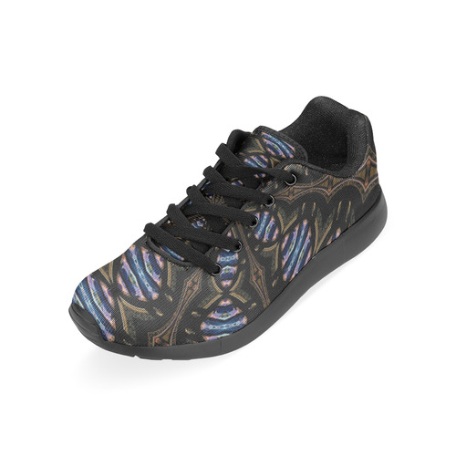 Industrial Grunge 5 (black) Men’s Running Shoes (Model 020)