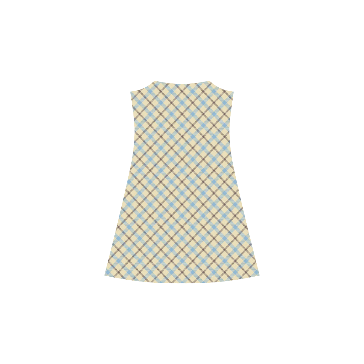 Plaid 2 Alcestis Slip Dress (Model D05)