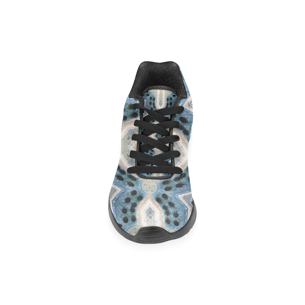 Stars & Ovals (black) Men’s Running Shoes (Model 020)