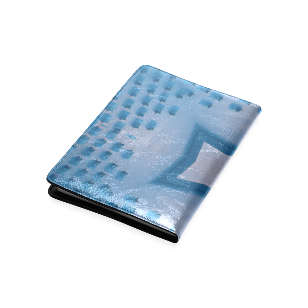 Blue Blocks Custom NoteBook A5