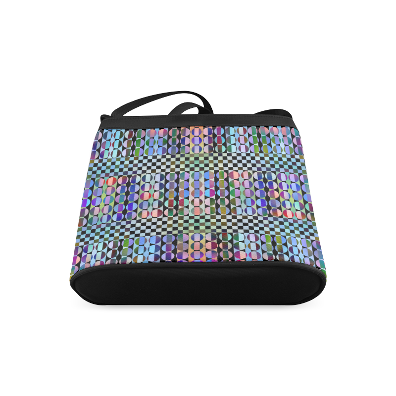 Dots and Stripes-2 Crossbody Bags (Model 1613)
