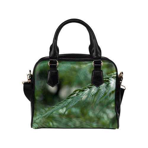 Nature green Shoulder Handbag (Model 1634)