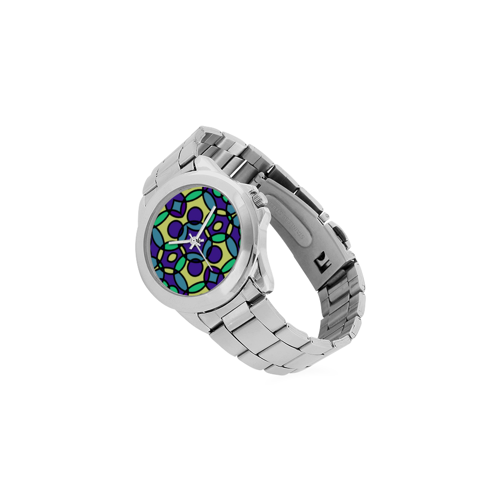 Circles 01 Unisex Stainless Steel Watch(Model 103)