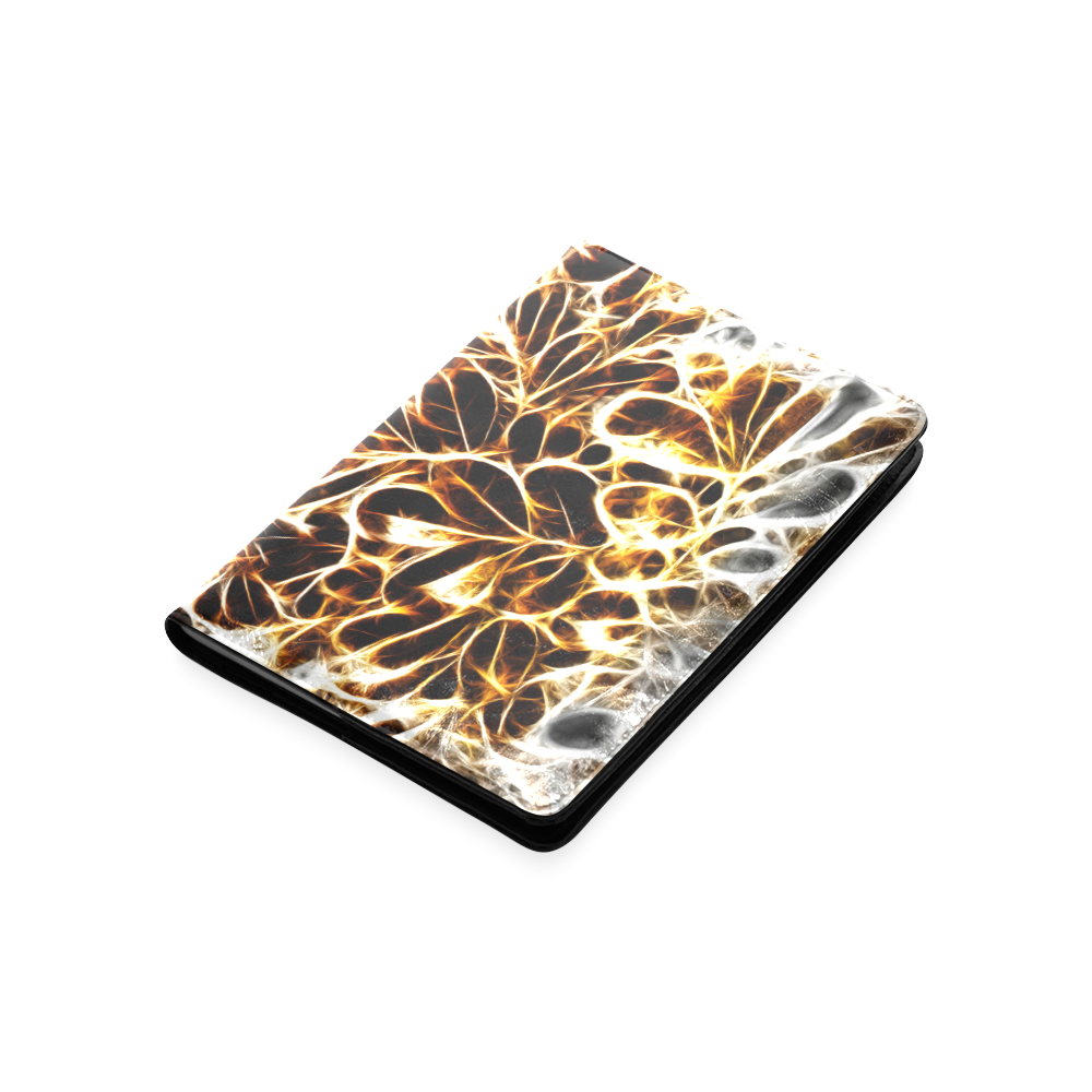 Foliage #10 Gold & Silver - Jera Nour Custom NoteBook A5