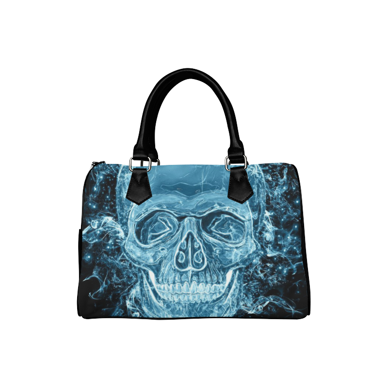 glowing skull Boston Handbag (Model 1621)