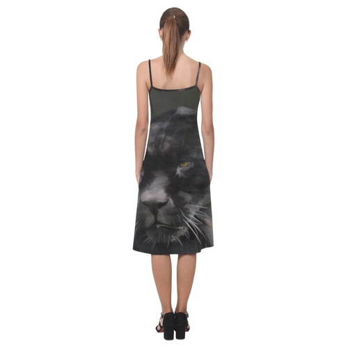 Black beauty slip dress Alcestis Slip Dress (Model D05)