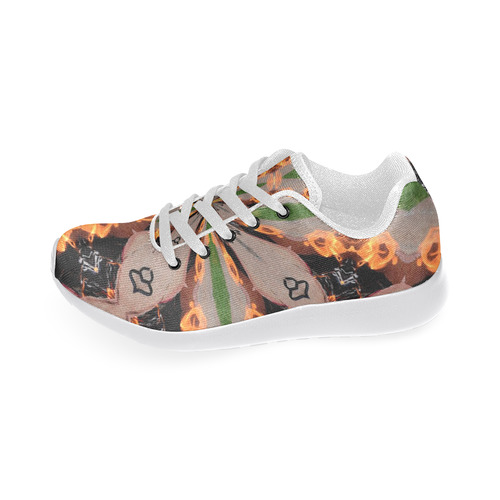 Wheels of Fire (white) Men’s Running Shoes (Model 020)
