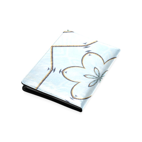 Blue Sky Flower Custom NoteBook A5