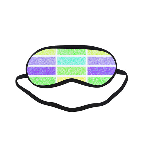 Pastel rectangles Sleeping Mask