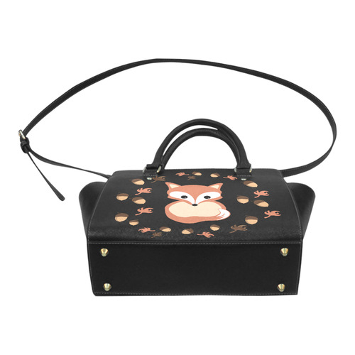 Fox in autumn Classic Shoulder Handbag (Model 1653)