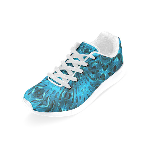 Crowns in HC Teal (white) Men’s Running Shoes (Model 020)