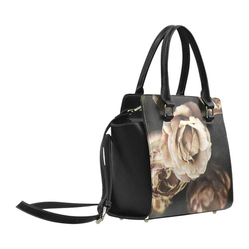 Roses in autumn Classic Shoulder Handbag (Model 1653)