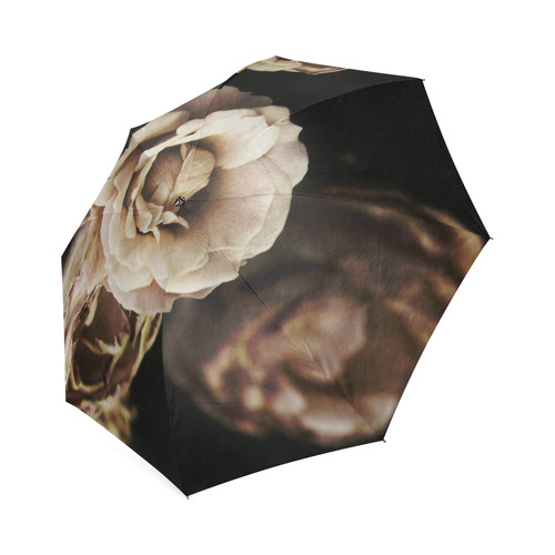 Roses in autumn Foldable Umbrella (Model U01)