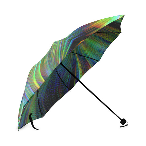 abstract fractal movements Foldable Umbrella (Model U01)