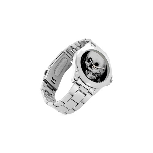 All Is Vanity Halloween Life, Death, and Existence Unisex Stainless Steel Watch(Model 103)