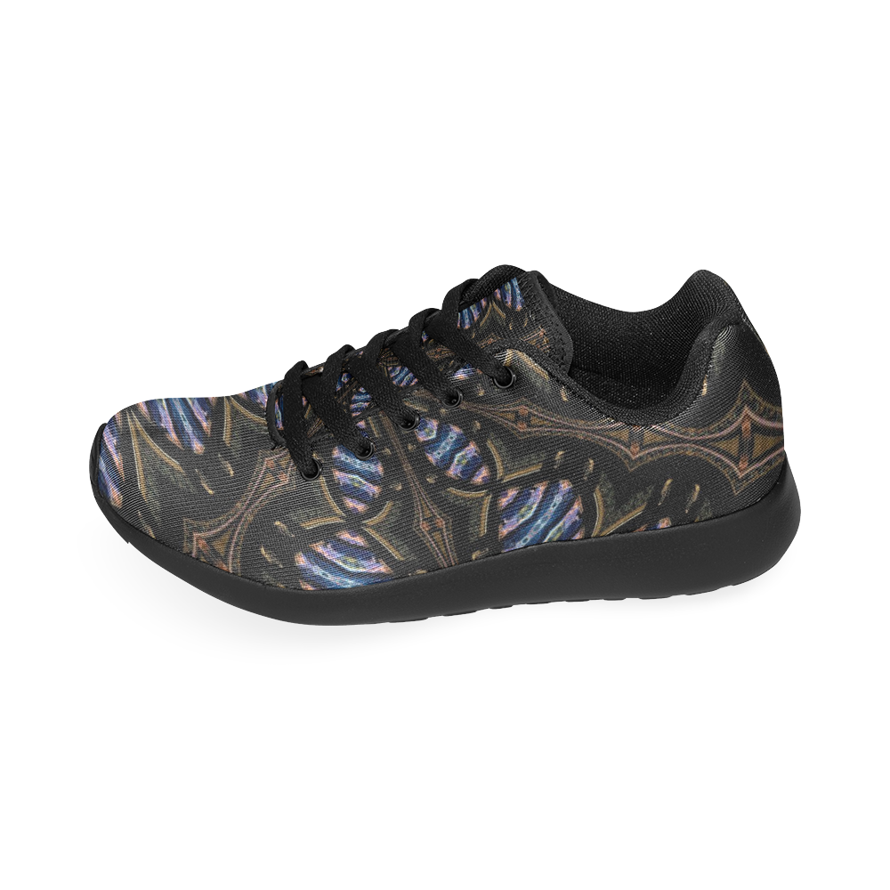Industrial Grunge 5 (black) Men’s Running Shoes (Model 020)