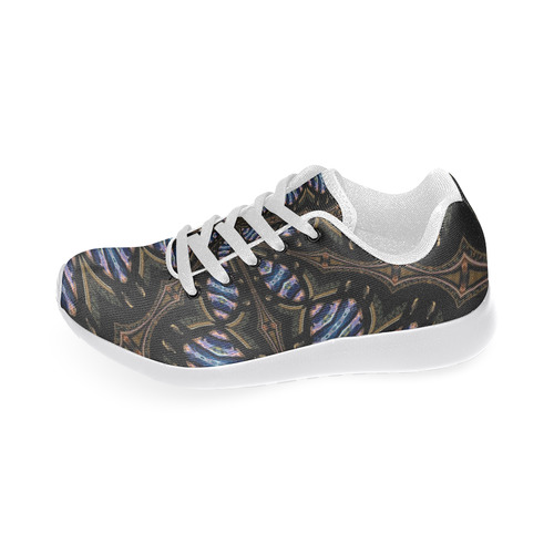 Industrial Grunge 5 (white) Men’s Running Shoes (Model 020)