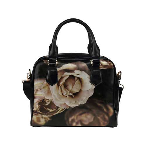 Roses in autumn Shoulder Handbag (Model 1634)