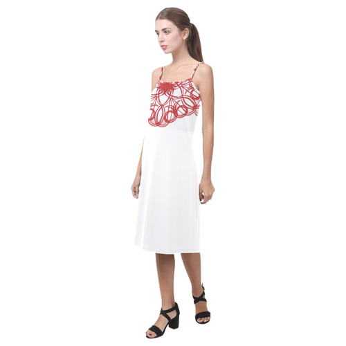 red mandala 3 slip dress Alcestis Slip Dress (Model D05)