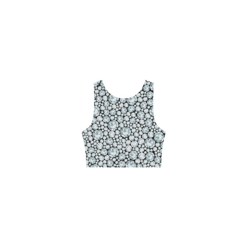 Luxurious white Diamond Pattern Atalanta Casual Sundress(Model D04)