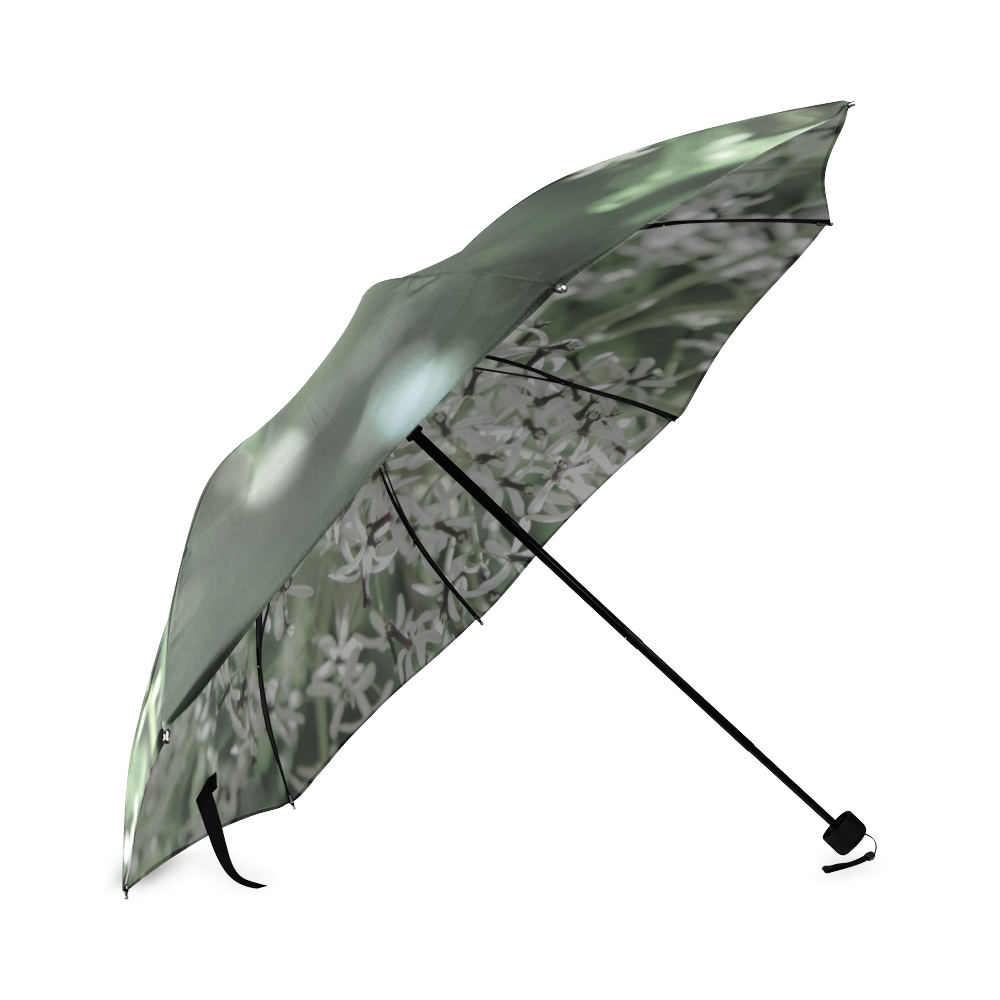 spring flowers Foldable Umbrella (Model U01)