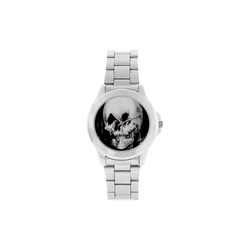 All Is Vanity Halloween Life, Death, and Existence Unisex Stainless Steel Watch(Model 103)