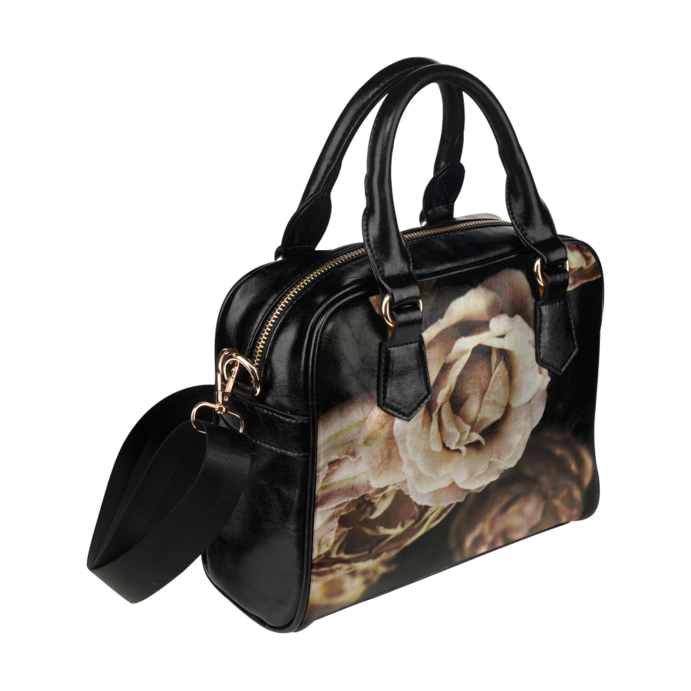 Roses in autumn Shoulder Handbag (Model 1634)