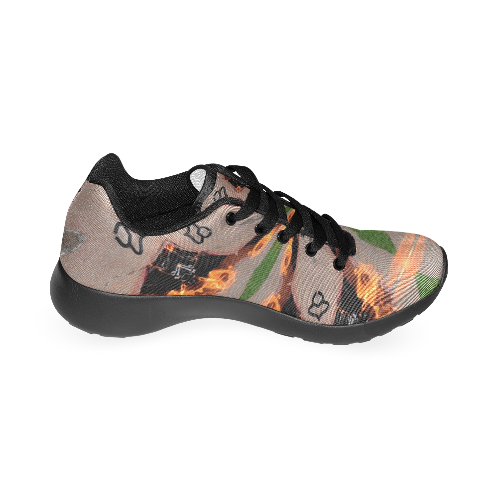 Wheels of Fire (black) Men’s Running Shoes (Model 020)