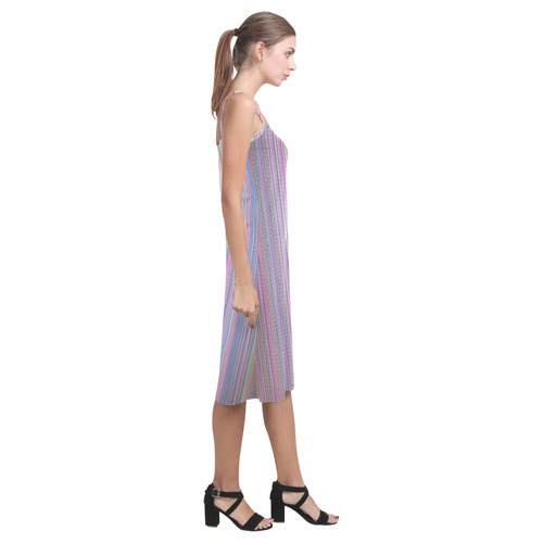 Broken TV Flatscreen Alcestis Slip Dress (Model D05)